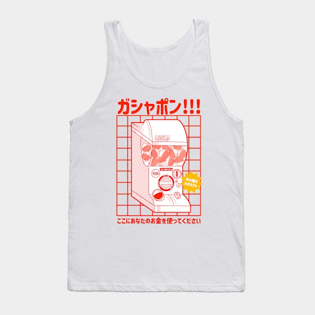 Gachapon Tank Top by tokyodori